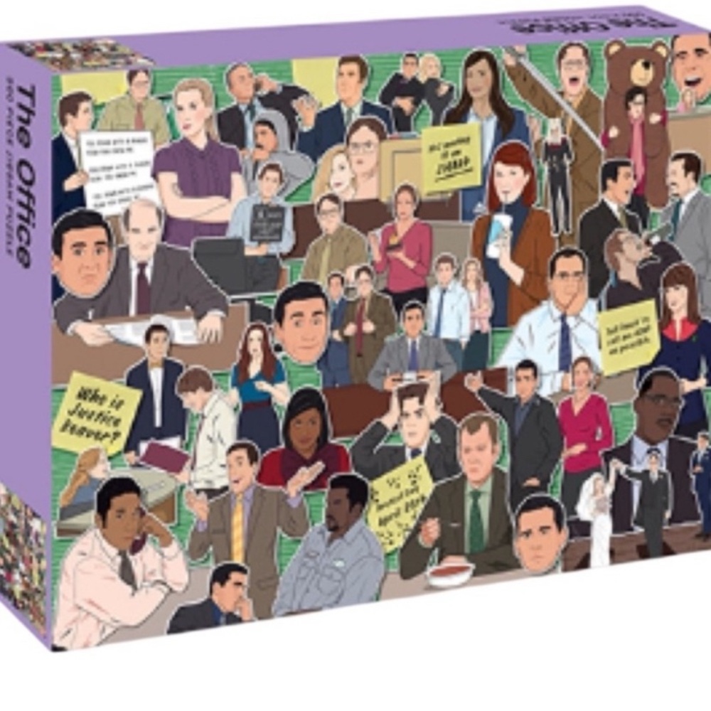 SMITH STREET GIFT Jigsaw Puzzle THE OFFICE 500 Piece Based on the TV Series EUC